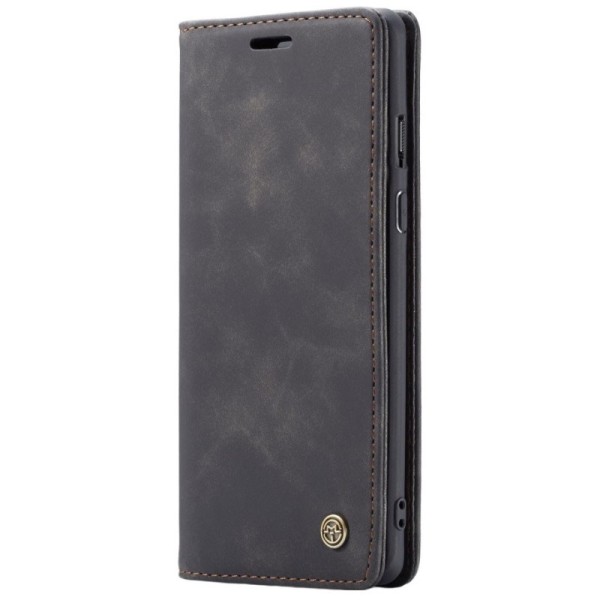 „CaseMe“ Retro Solid Flip Case - Black (OnePlus 8 Pro)