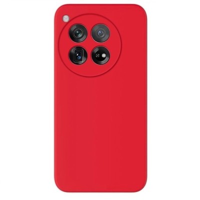 Oneplus 12R / Ace 3 Shell hard liquid silicone (TPU) case red - cover | Priedai.lt