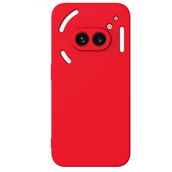 „Shell“ hard silicone (TPU) case - red (Nothing Phone 2a / 2a Plus)