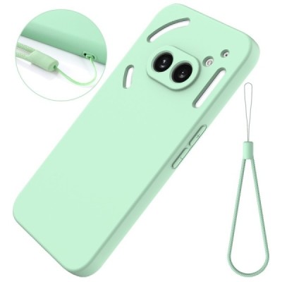 Nothing Phone 2a (2a Plus) Shell hard liquid silicone (TPU) case green - cover | Priedai.lt