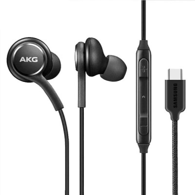 Samsung original AKG Type-C black headphones GH59-15252A | Priedai.LT