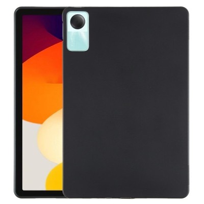 Xiaomi Redmi Pad SE 11" hard silicone TPU black case - back | Priedai.lt