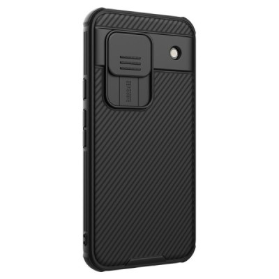 Google Pixel 8A "Nillkin" CamShield Pro black case - cover | Priedai.lt