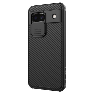 Google Pixel 8A "Nillkin" CamShield Pro black case - cover | Priedai.lt