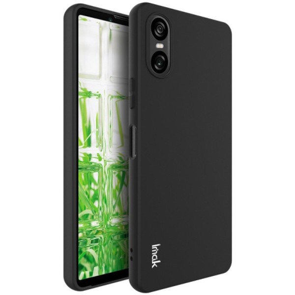 „Imak“ hard silicone (TPU) case - black (Xperia 10 VI)