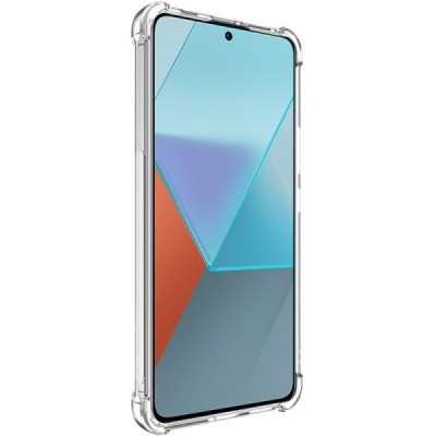 Xiaomi Redmi Note 13 Pro 5G (Poco X6 5G) Imak reinforced protection hard silicone TPU transparent case - back | Priedai.lt