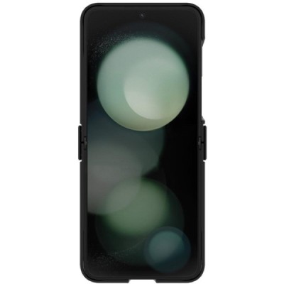 Samsung Galaxy Flip7 FE / Flip6 Imak Fiber black plastic case - back | Priedai.lt