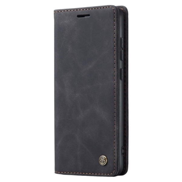 „CaseMe“ Retro Solid Flip Case - Black (Galaxy S24+)