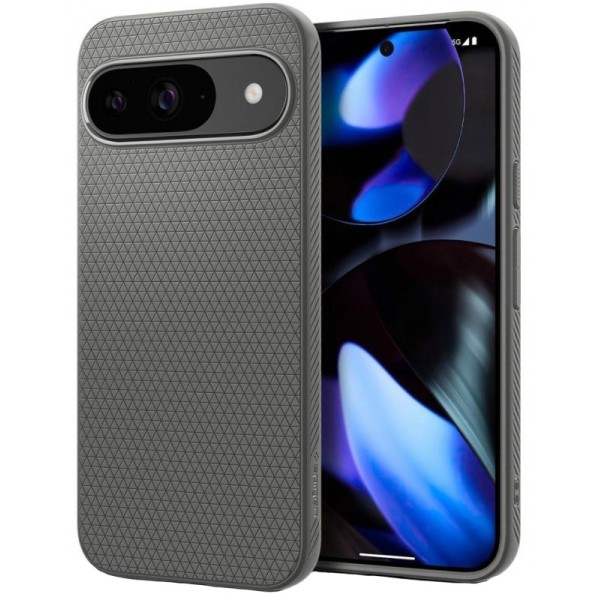 „Spigen“ Liquid Air case - black (Pixel 9 / 9 Pro)
