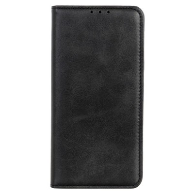 Huawei Honor 90 „Split“ black leather flip case - booklet | Priedai.lt