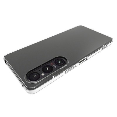 Sony Xperia 1 VI hard silicone (TPU) clear, transparent case - cover | Priedai.lt