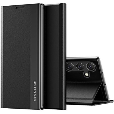 Samsung Galaxy A55 5G (SM-A556) View Line black flip case - booklet | Priedai.lt