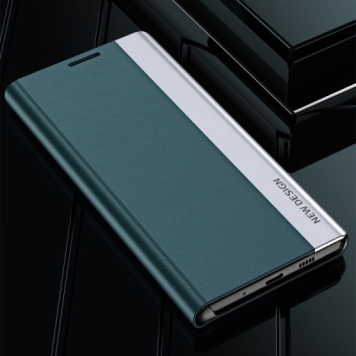 Samsung Galaxy A55 5G (SM-A556) View Line green flip case - booklet | Priedai.lt