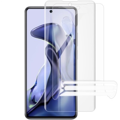 Xiaomi 11T (11T Pro) protective transparent (full coverage) screen film | Priedai.lt