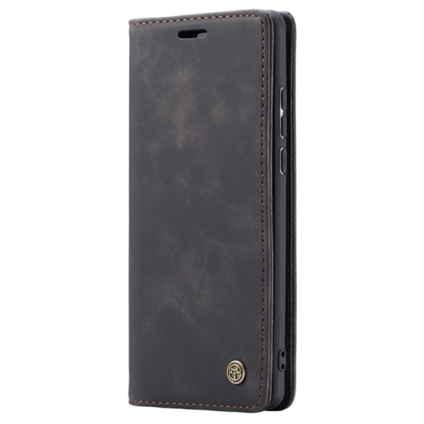 „CaseMe“ Retro Solid Flip Case - Black (P40 Pro)