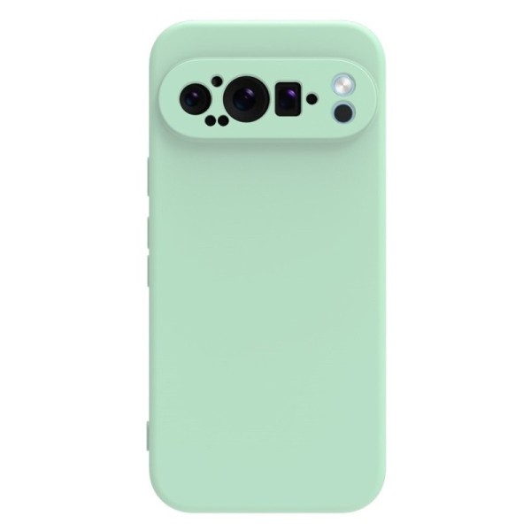 „Shell“ hard silicone (TPU) case - green (Pixel 9 Pro XL)