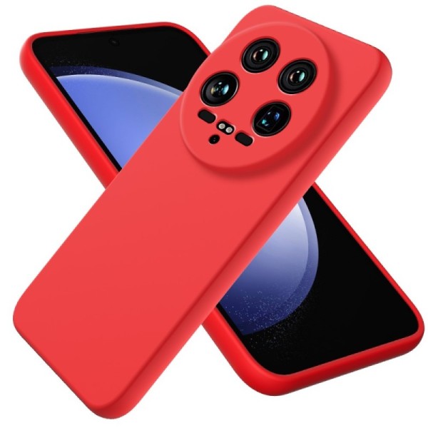 „Shell“ hard silicone (TPU) case - red (Xiaomi 14 Ultra)