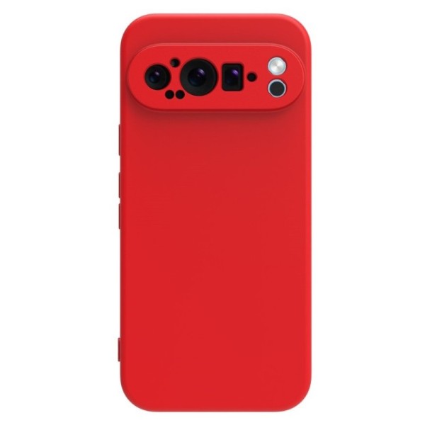 „Shell“ hard silicone (TPU) case - red (Pixel 9 Pro XL)
