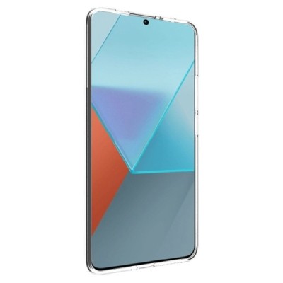 Xiaomi Poco X6 Pro 5G (Redmi K70E) hard silicone (TPU) clear, transparent case - cover | Priedai.lt