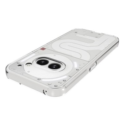 Nothing Phone 2a (2a Plus) hard silicone (TPU) clear, transparent case - cover | Priedai.lt