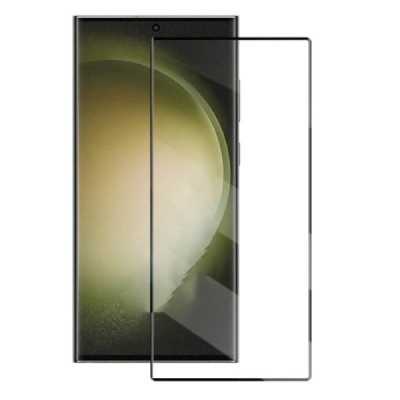 Samsung Galaxy S24 Ultra (SM-S928) „Mocolo“ 9H 3D Tempered Glass enhanced protection black full coverage protective screen glass