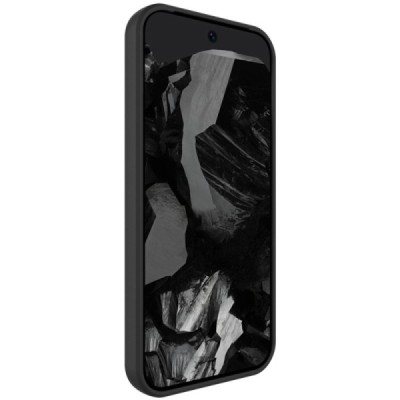 Google Pixel 9 (9 Pro) „Imak“ hard silicone TPU black case - back | Priedai.lt