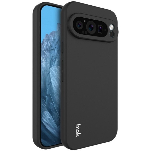 „Imak“ hard silicone (TPU) case - black (Pixel 9 Pro XL)