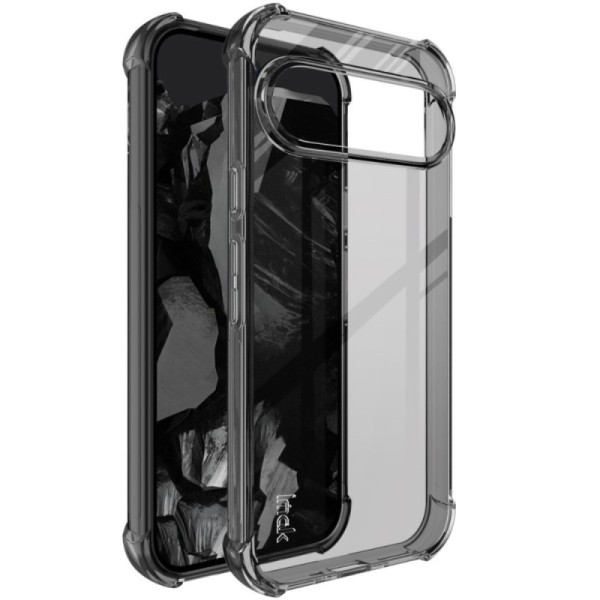 „Imak“ reinforced protection hard silicone (TPU) case - gray (Pixel 9 / 9 Pro)
