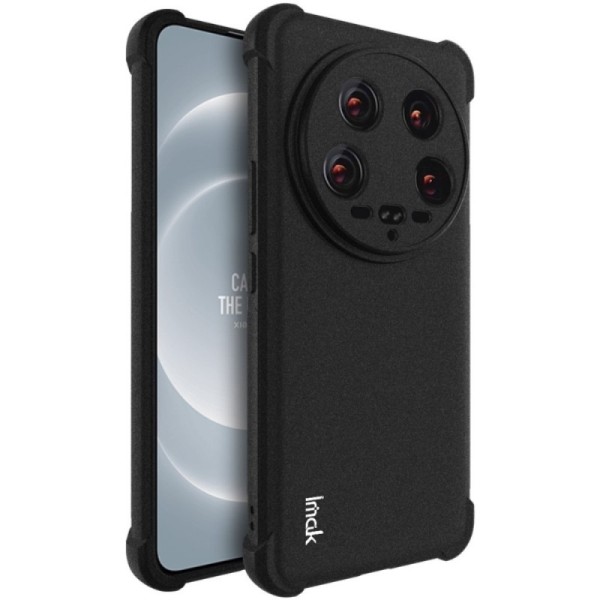 „Imak“ reinforced protection hard silicone (TPU) case - black (Xiaomi 14 Ultra)