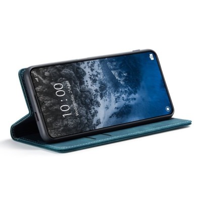 Xiaomi 14 Ultra CaseMe Retro Solid Flip Case Book - Green | Priedai.lt