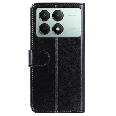 Xiaomi Poco X6 Pro 5G (Redmi K70E) "Dux Ducis" Skin Flip Book Case - black | Priedai.lt