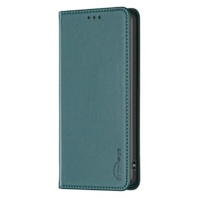 Sony Xperia 10 VI Binfen Solid Flip Book Case - green | Priedai.lt