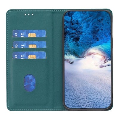 Sony Xperia 10 VI Binfen Solid Flip Book Case - green | Priedai.lt