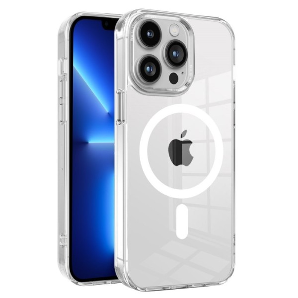 „MagSafe“ hard silicone (TPU) case - transparent (iPhone 13 Pro Max)
