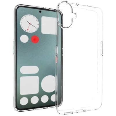 Nothing CMF Phone 1 hard silicone (TPU) clear, transparent case - cover | Priedai.lt