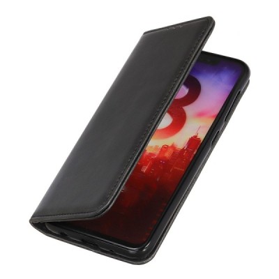 OnePlus Nord 4 "Split" black leather flip case - book | Priedai.lt