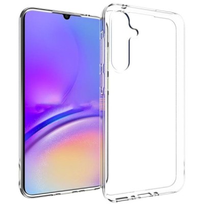 Samsung Galaxy A35 5G (SM-A356E) hard silicone (TPU) clear, transparent case - cover | Priedai.lt