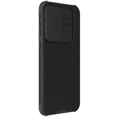 Samsung Galaxy A35 "Nillkin" CamShield Pro black case - cover | Priedai.lt