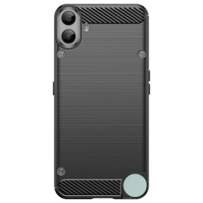 Nothing CMF Phone 1 "Carbon" hard silicone (TPU) black case - cover | Priedai.lt