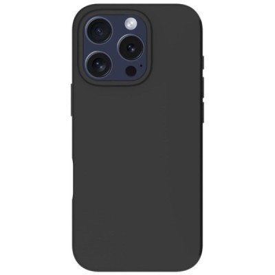 Apple iPhone 16 Pro Max  hard silicone (TPU) black case - cover | Priedai.lt