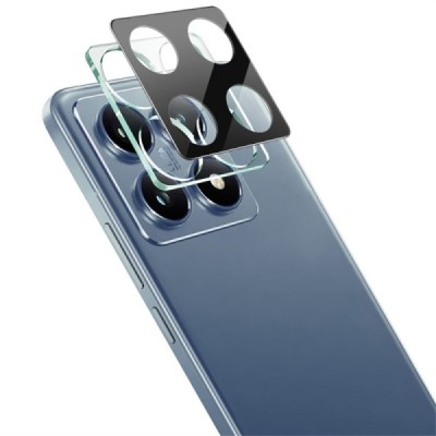 Xiaomi 14T Pro "Imak" Tempered Glass rear camera protective black glass 0.3 mm | Priedai.lt
