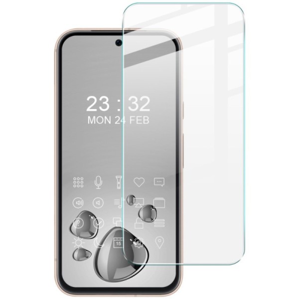 „Imak“ (partial coverage) protective screen glass 0.3 mm - transparent (Pixel 8A)