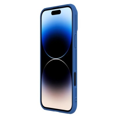 Apple iPhone 16 Pro "Nillkin" CamShield Pro Magnetic Blue case, cover | Priedai.lt