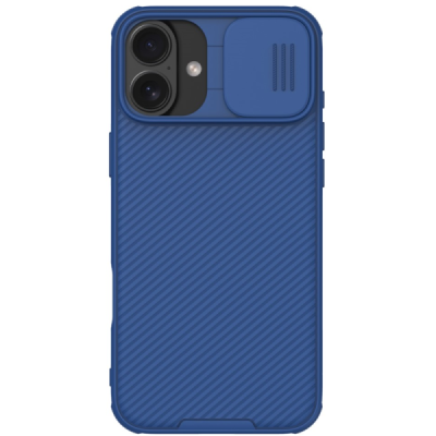 Apple iPhone 16 "Nillkin" CamShield Pro Magnetic Blue case, cover | Priedai.lt