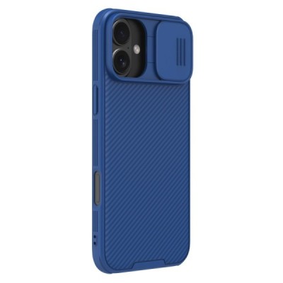 Apple iPhone 16 "Nillkin" CamShield Pro Magnetic Blue case, cover | Priedai.lt