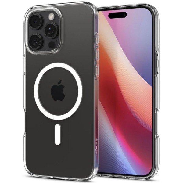"Spigen" Liquid Crystal MagFit Case - Clear (iPhone 16 Pro Max)