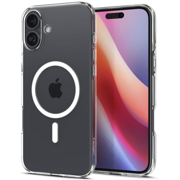 "Spigen" Liquid Crystal MagFit Case - Clear (iPhone 16 Plus)
