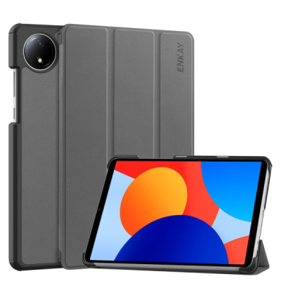 Xiaomi Redmi Pad SE 8,7 Flip Book Case - Gray (foldable) | Priedai.lt