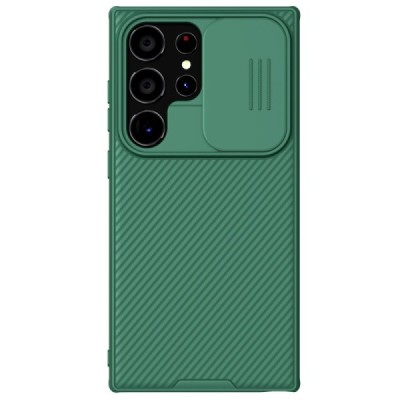 Samsung Galaxy S24 Ultra "Nillkin" CamShield Pro green case - cover | Priedai.lt