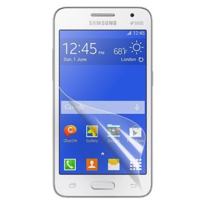 Samsung Galaxy Core 2 G355 apsauginė skaidri ekrano plėvelė / Priedai.lt